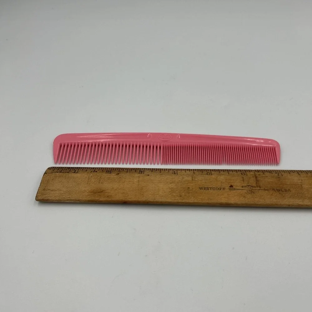 Vintage Goody  Dressing Hair Comb Pink 7